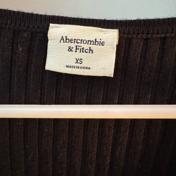 Abercrombie & Fitch Black Long Sleeve Dress - Picture 3 of 4